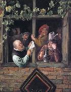 Rhetoricians at a Window Jan Steen